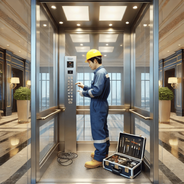 فنيين مصاعد محترفين لحل جميع الأعطال الدورية والطارئة